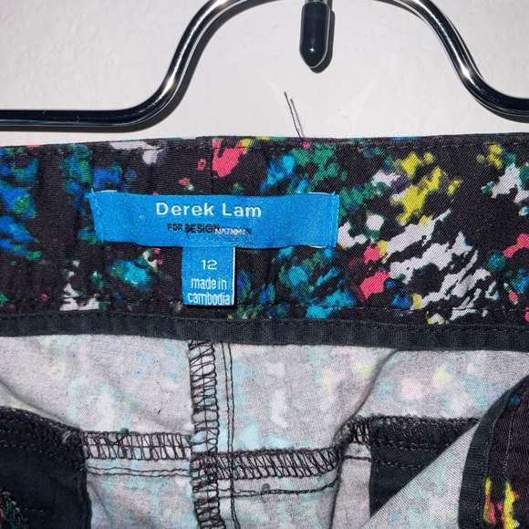 Derek Lam Nightshade Rio De Janeiro Capri Pants size 12 mid-rise trouser pant - Picture 6 of 7